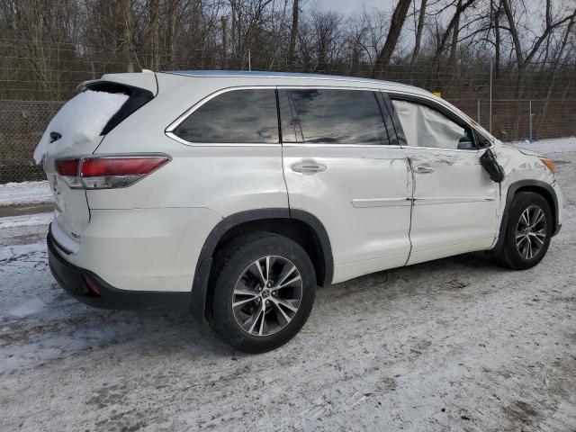 Image 3 of 2016 TOYOTA HIGHLANDER XLE 2016 with VIN 5TDJKRFH0GS232024