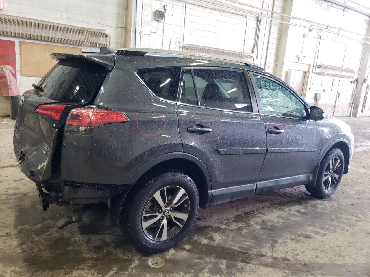 Image 3 of 2017 TOYOTA RAV4 XLE 2017 with VIN 2T3RFREV8HW578501