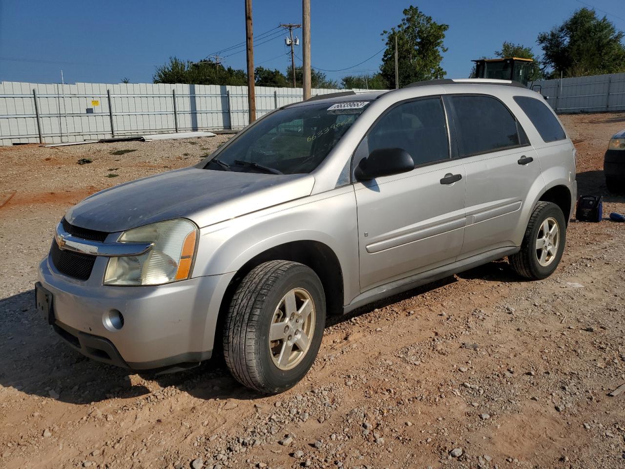 Image 1 of 2007 CHEVROLET EQUINOX LS 2007 with VIN 2CNDL23F076008844