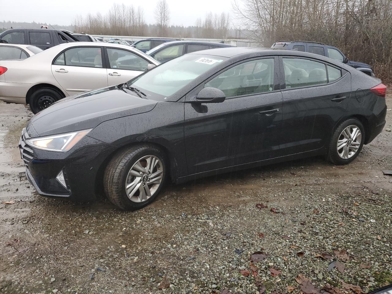 Image 1 of 2019 HYUNDAI ELANTRA SEL 2019 with VIN 5NPD84LF4KH461760