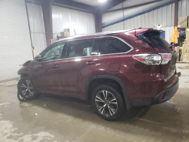 Изображение 2 2016 TOYOTA HIGHLANDER XLE 2016 с VIN 5TDJKRFH6GS326649