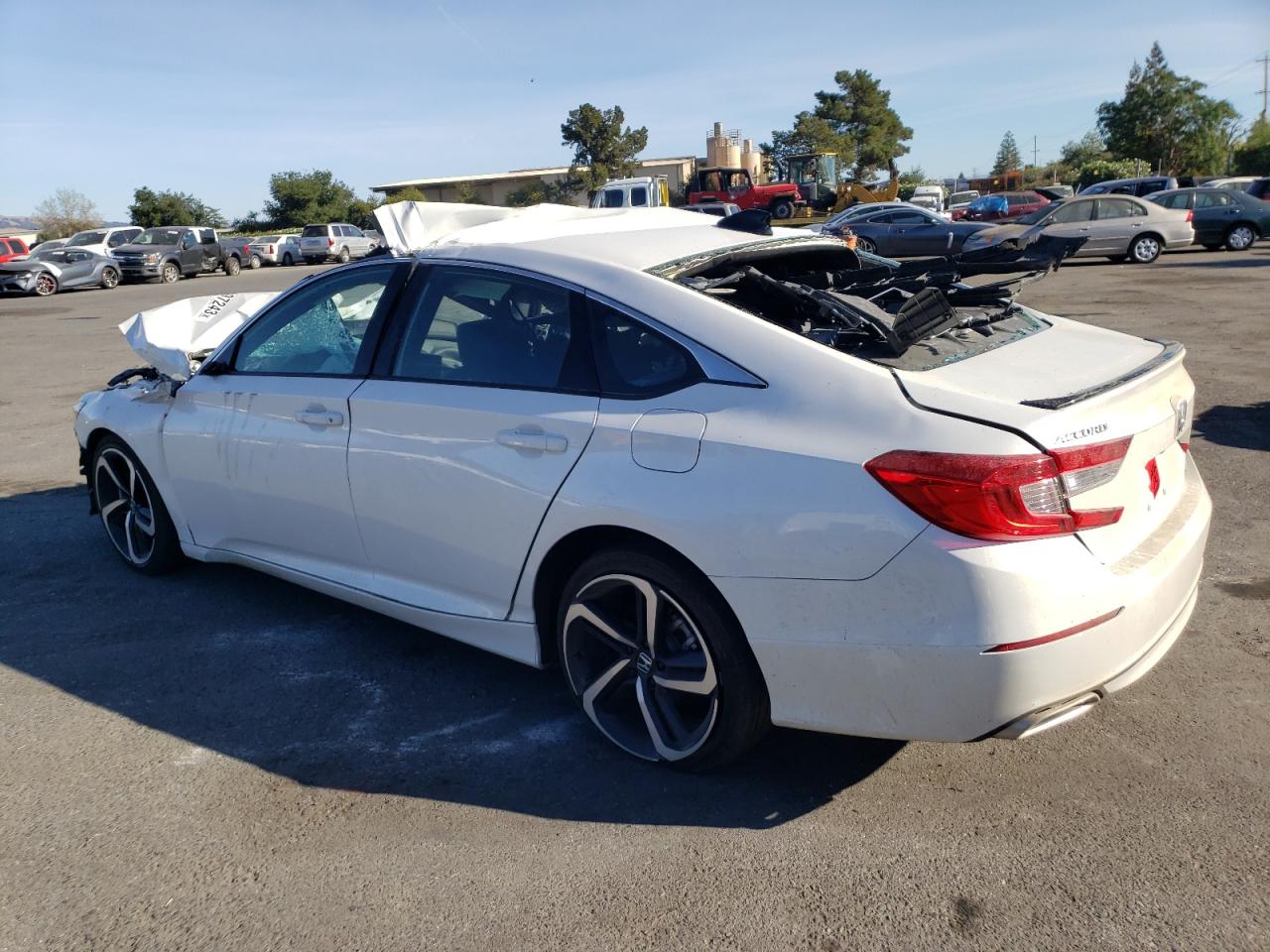 Изображение 2 2021 HONDA ACCORD SPORT 2021 с VIN 1HGCV1F33MA101265