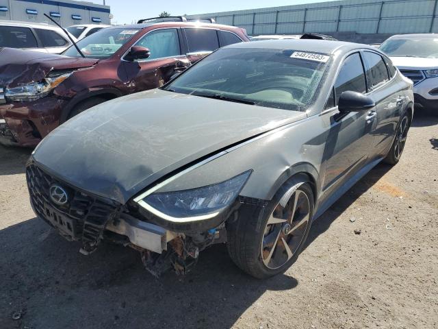 Image 1 of 2021 HYUNDAI SONATA SEL PLUS 2021 with VIN 5NPEJ4J2XMH125395