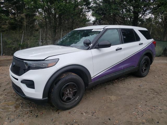 Image 1 of 2022 FORD EXPLORER POLICE INTERCEPTOR 2022 with VIN 1FM5K8AB9NGA28307