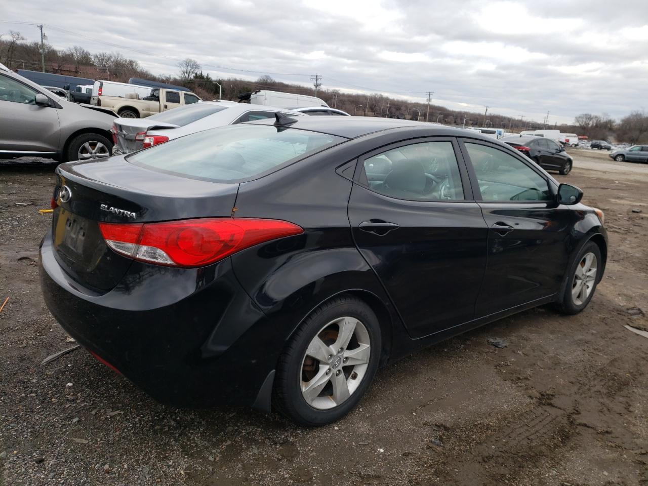 Изображение 3 2012 HYUNDAI ELANTRA GLS 2012 с VIN KMHDH4AE8CU370293