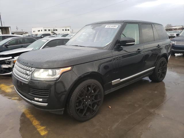Image 1 of 2016 LAND ROVER RANGE ROVER SUPERCHARGED 2016 with VIN SALGS2EF9GA250044