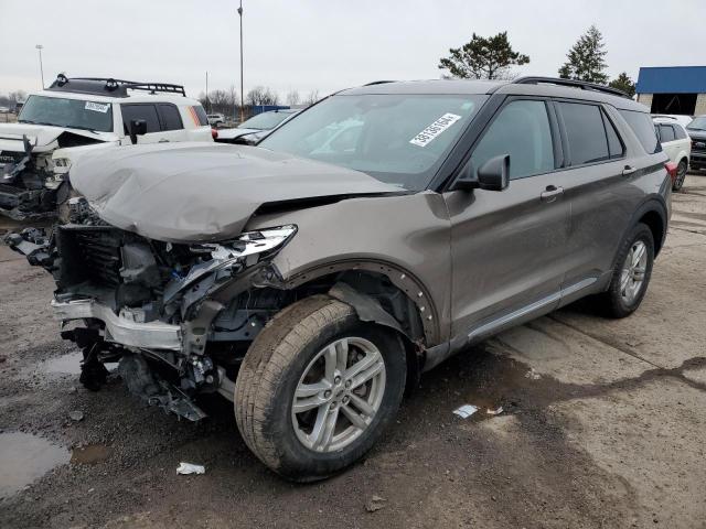 Image 1 of 2021 FORD EXPLORER XLT 2021 with VIN 1FMSK8DH1MGA39299