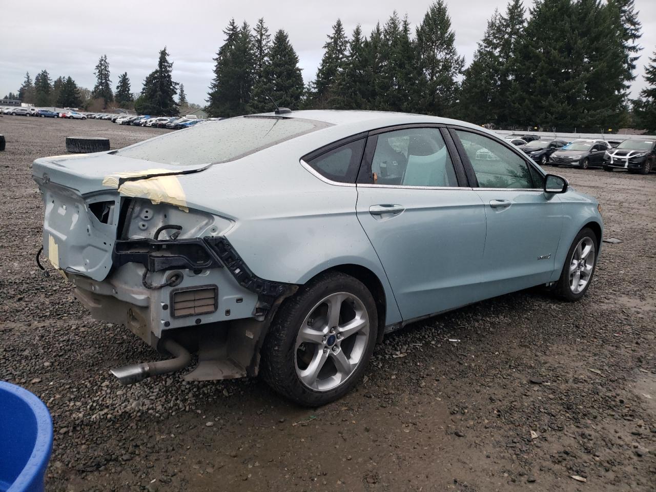 Image 3 of 2014 FORD FUSION SE HYBRID 2014 with VIN 3FA6P0LU4ER299560