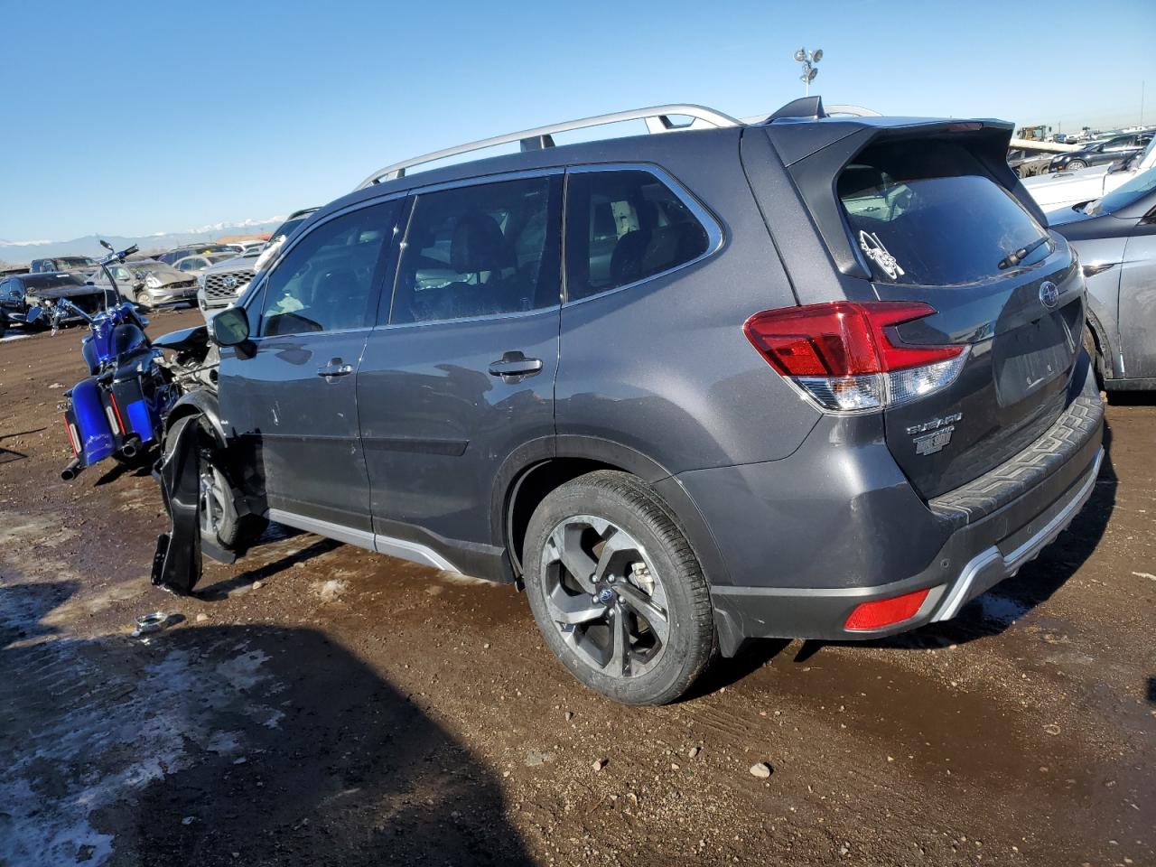 Изображение 2 2022 SUBARU FORESTER TOURING 2022 с VIN JF2SKARC5NH516208