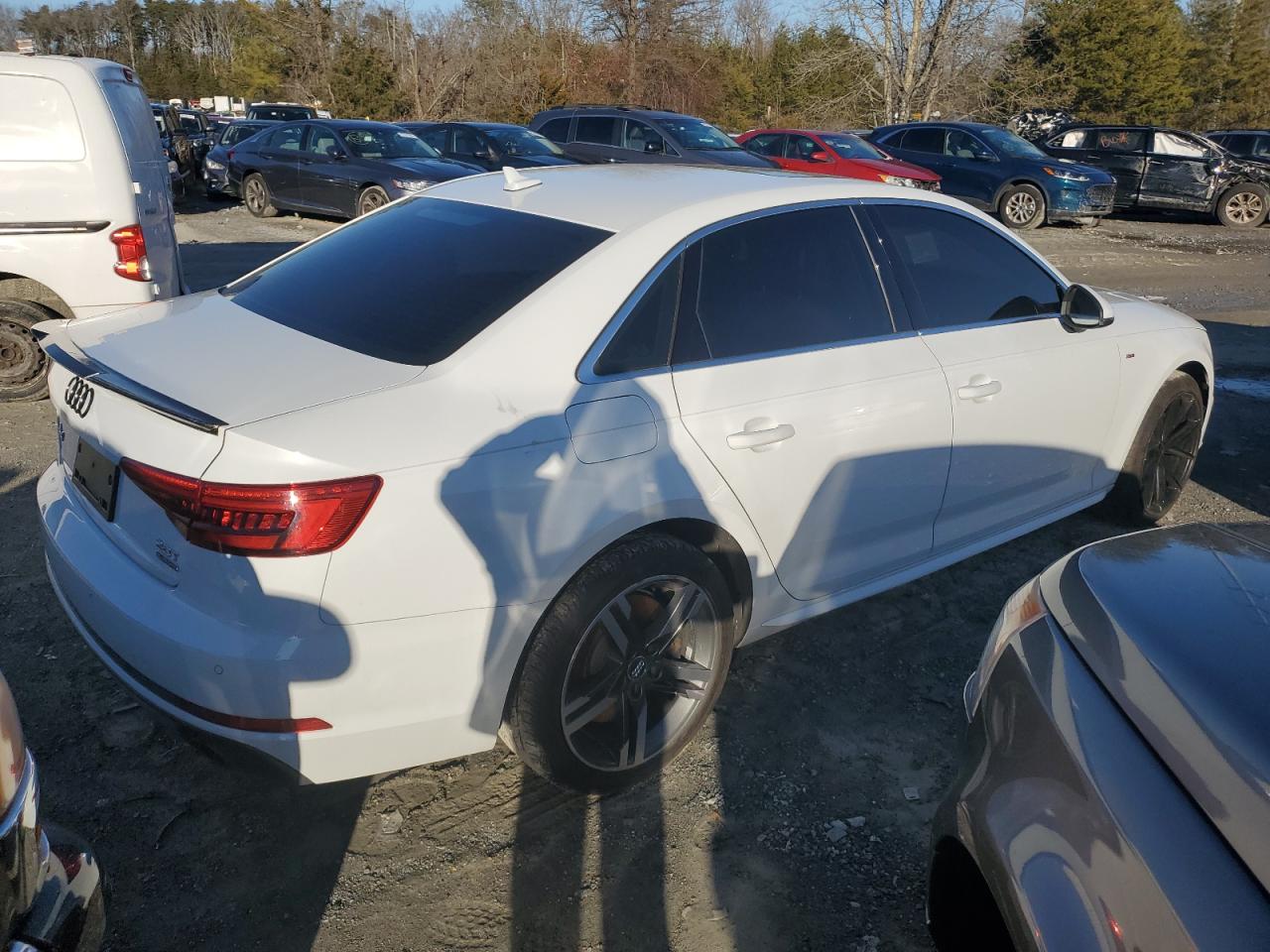 Image 3 of 2017 AUDI A4 PREMIUM PLUS 2017 with VIN WAUENAF42HN030457