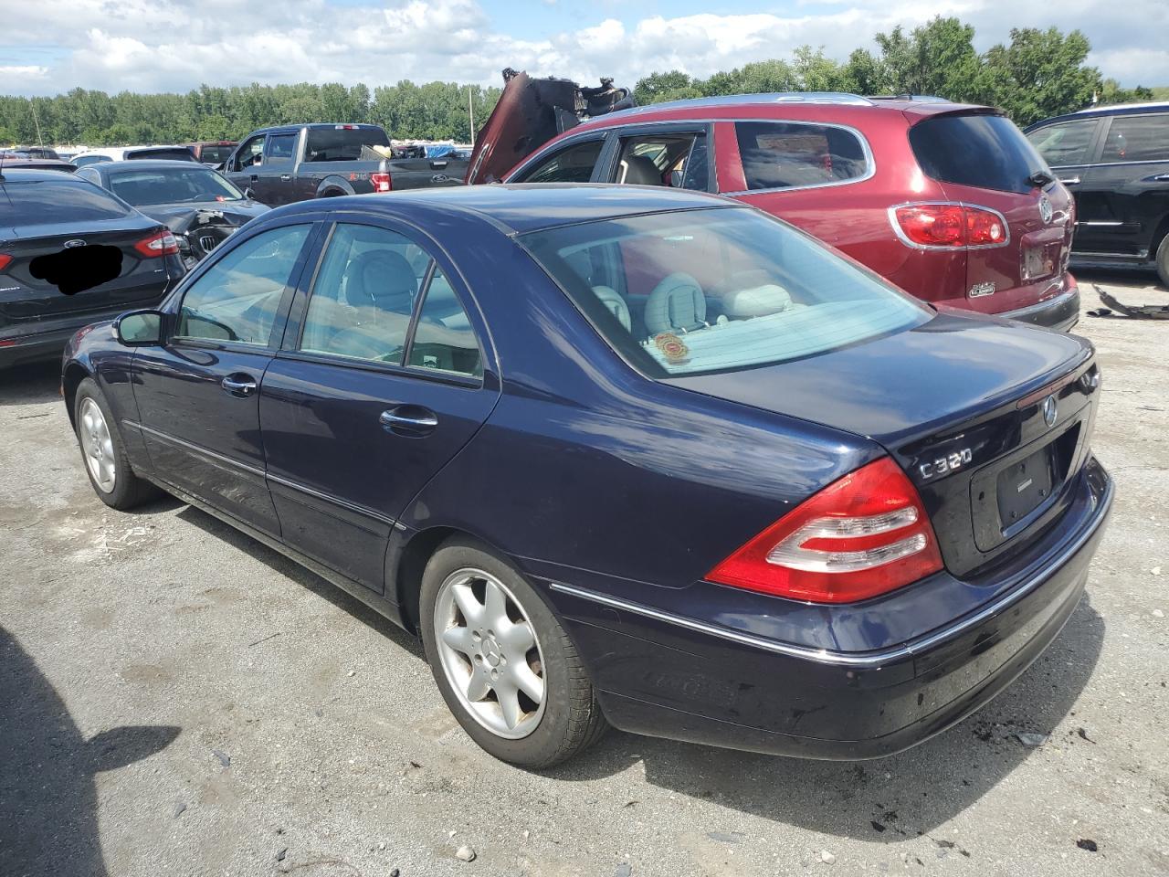 Image 2 of 2004 MERCEDES-BENZ C 320 4MATIC 2004 with VIN WDBRF84J84F532265
