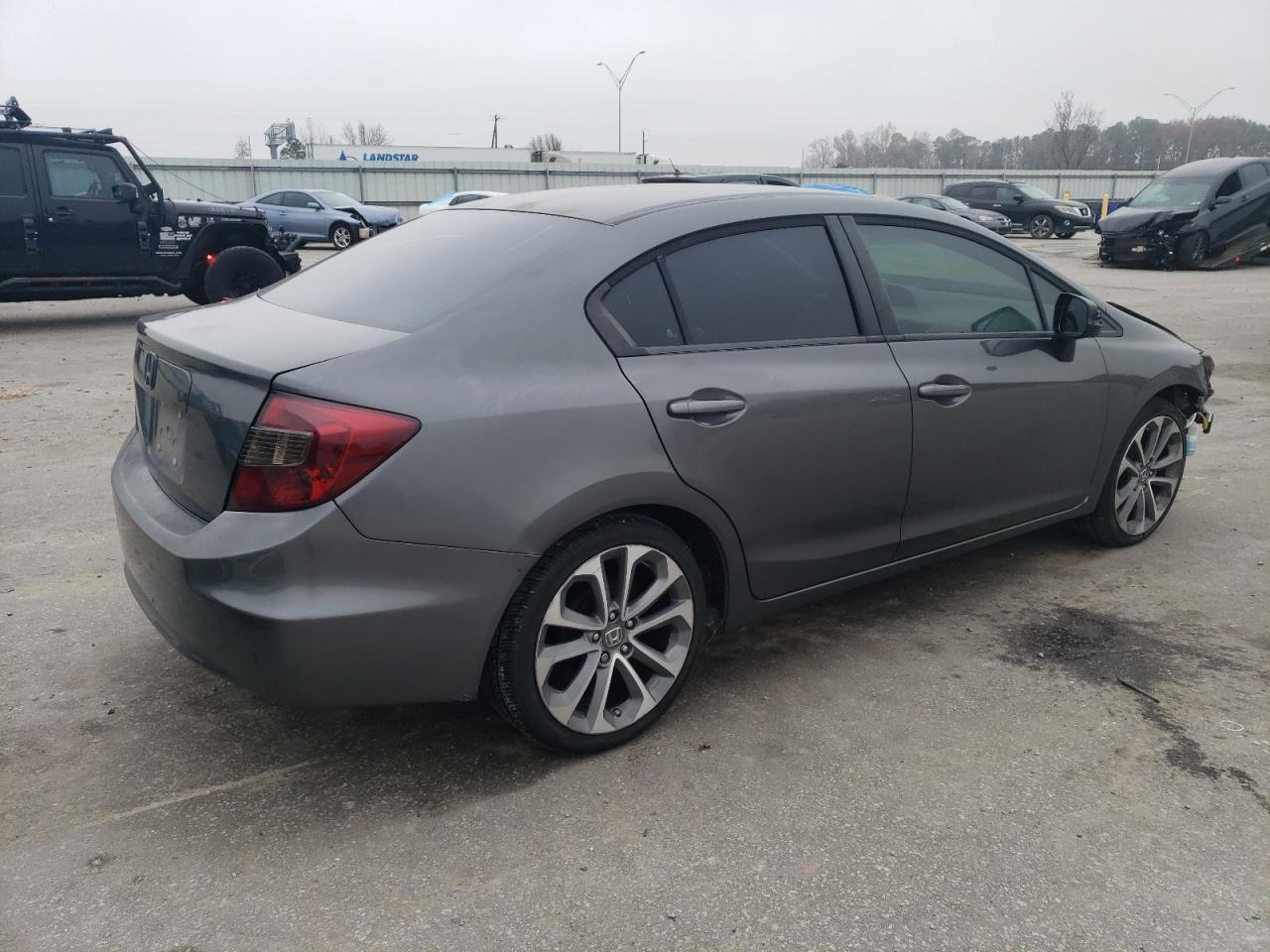 Image 3 of 2012 HONDA CIVIC LX 2012 with VIN 2HGFB2F53CH539992