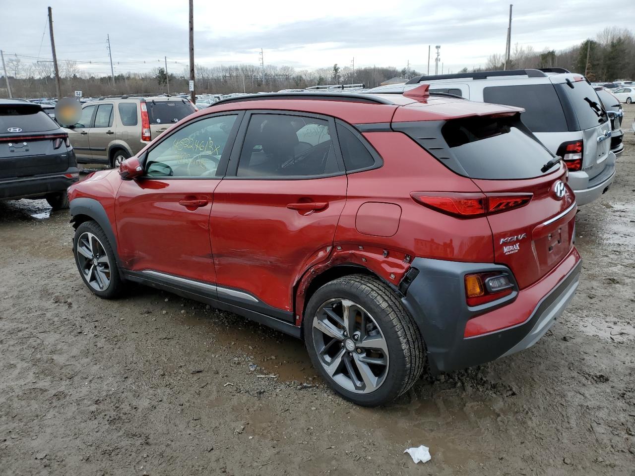 Image 2 of 2020 HYUNDAI KONA ULTIMATE 2020 with VIN KM8K5CA58LU547743