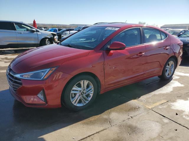 Image 1 of 2019 HYUNDAI ELANTRA SEL 2019 with VIN KMHD84LF8KU855148