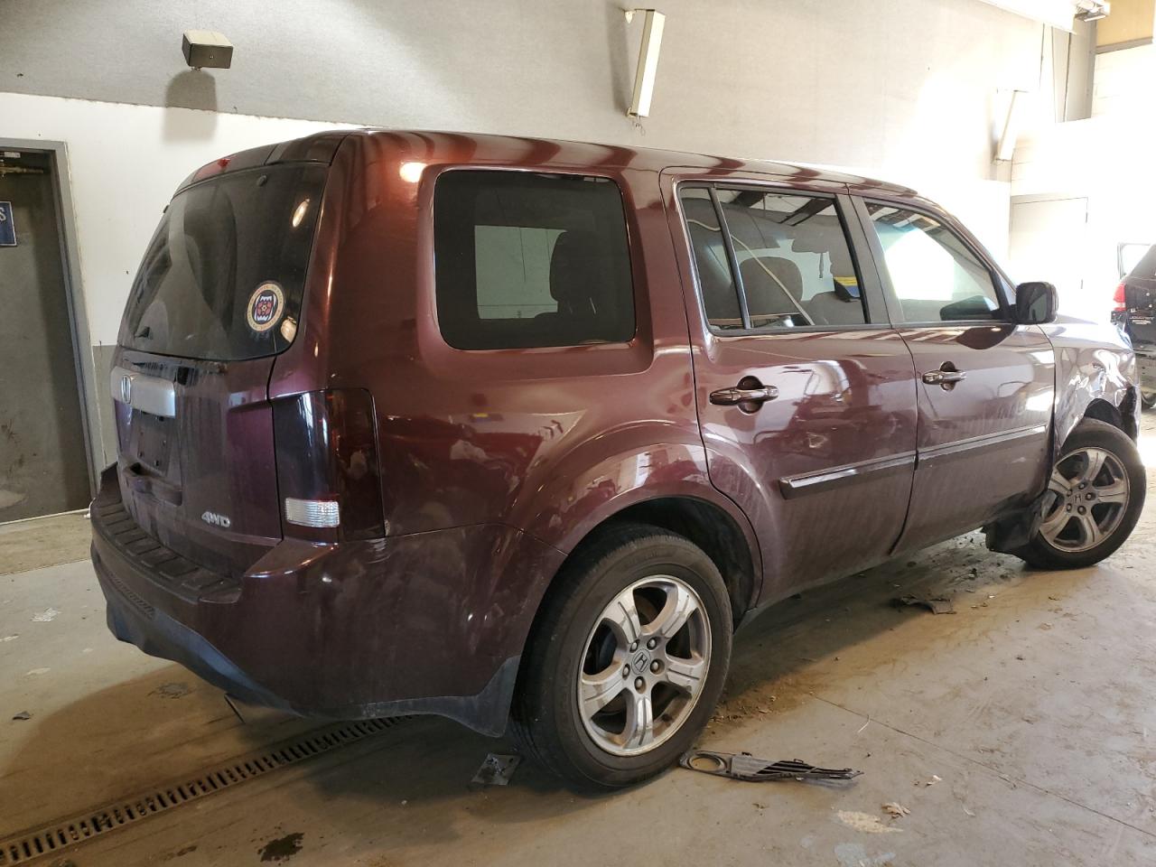 Obraz 3 z 2012 HONDA PILOT EXL 2012 z VIN 5FNYF4H62CB018569