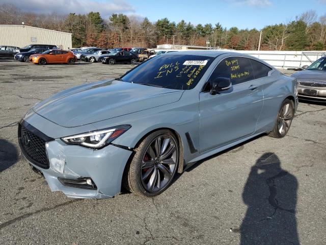 Image 1 of 2022 INFINITI Q60 RED SPORT 400 2022 with VIN JN1FV7LL0NM680284