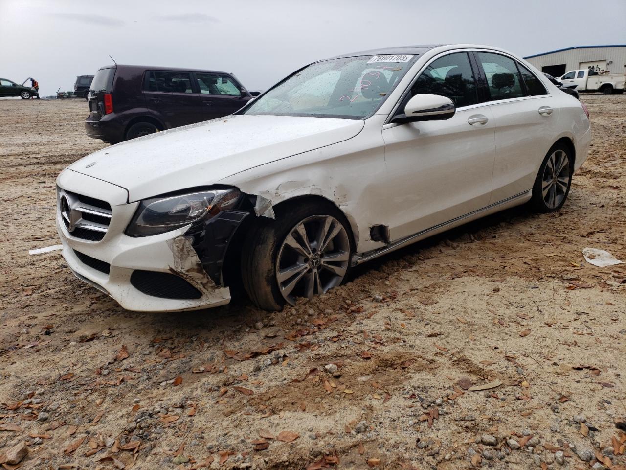 Image 1 of 2018 MERCEDES-BENZ C 300 2018 with VIN 55SWF4JB9JU240343