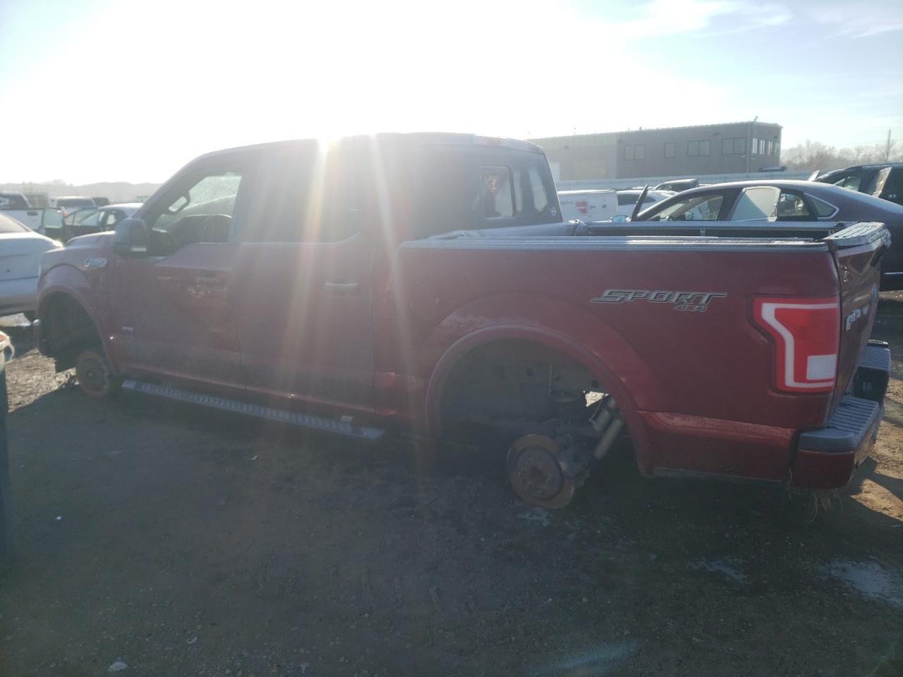 Image 2 of 2017 FORD F150 SUPERCREW 2017 with VIN 1FTEW1EP0HKD25411