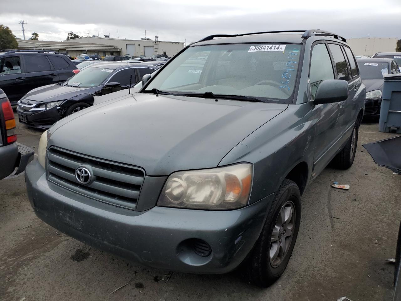 Изображение 1 2006 TOYOTA HIGHLANDER  2006 с VIN JTEGD21A560139972