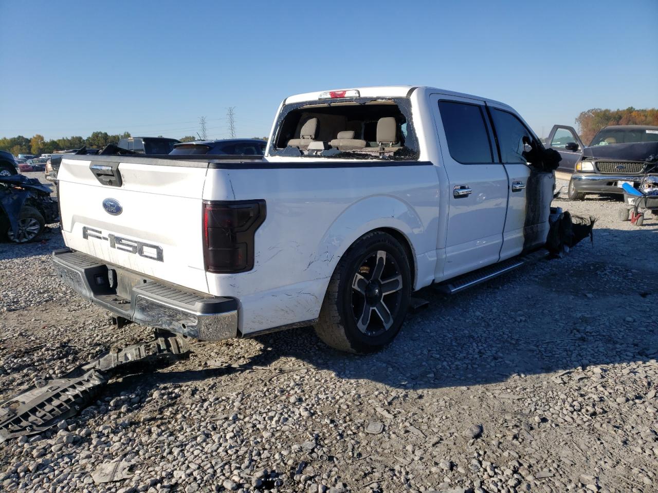 Image 3 of 2018 FORD F150 SUPERCREW 2018 with VIN 1FTEW1C52JKD91353