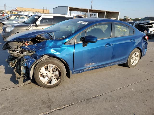 Image 1 of 2015 HONDA CIVIC LX 2015 with VIN 2HGFB2F54FH518346
