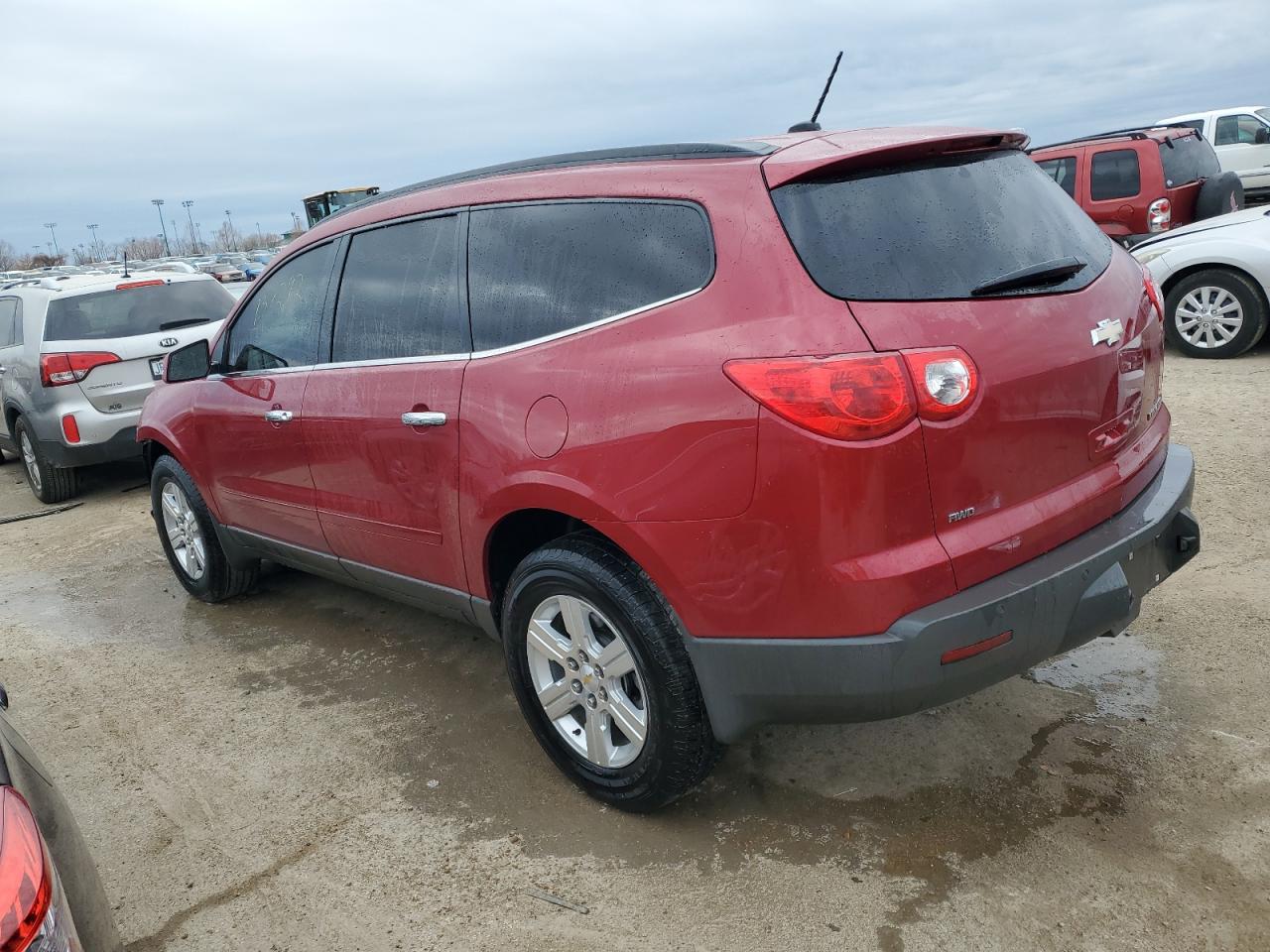 Image 2 of 2012 CHEVROLET TRAVERSE LT 2012 with VIN 1GNKVJED6CJ224858
