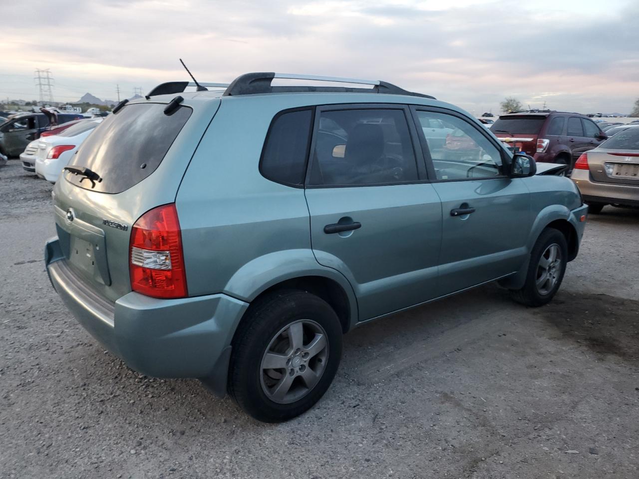Image 3 of 2006 HYUNDAI TUCSON GL 2006 with VIN KM8JM12B96U444567