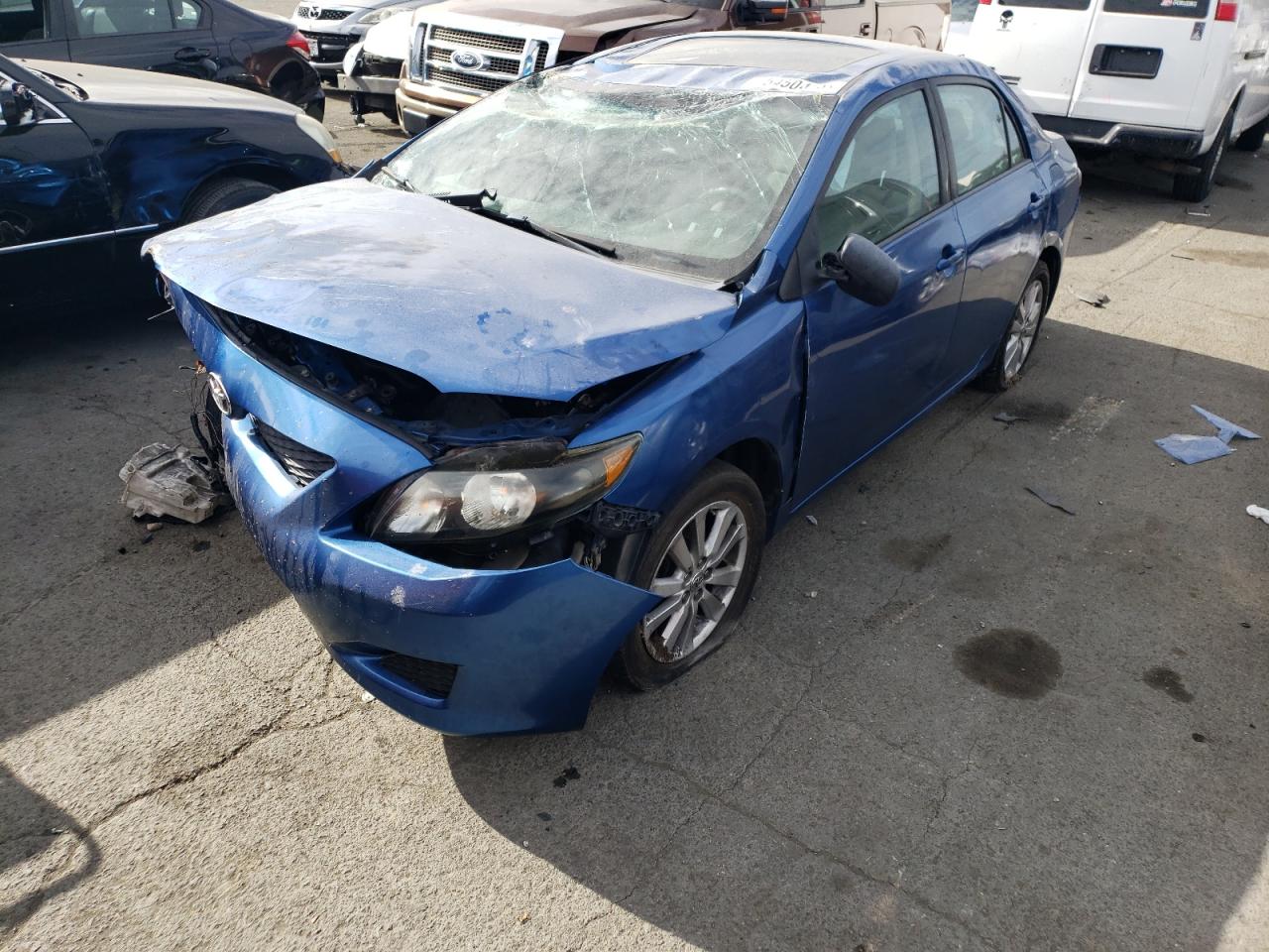 Изображение 1 2009 TOYOTA COROLLA BASE 2009 с VIN 1NXBU40EX9Z056092