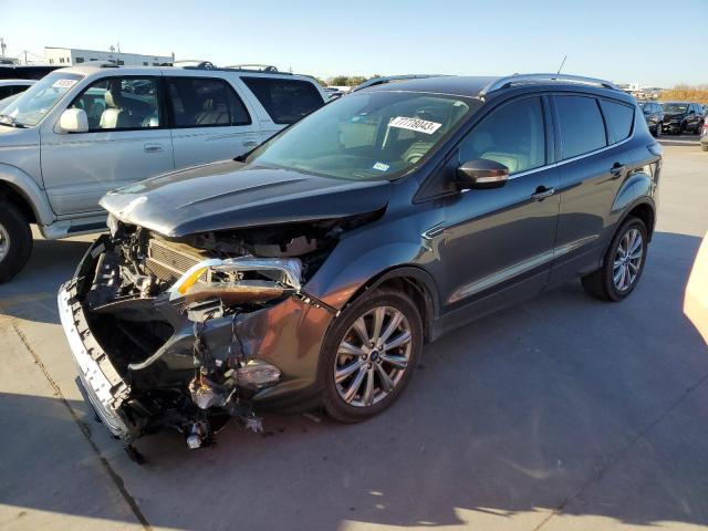 Image 1 of 2018 FORD ESCAPE TITANIUM 2018 with VIN 1FMCU0J99JUD36637