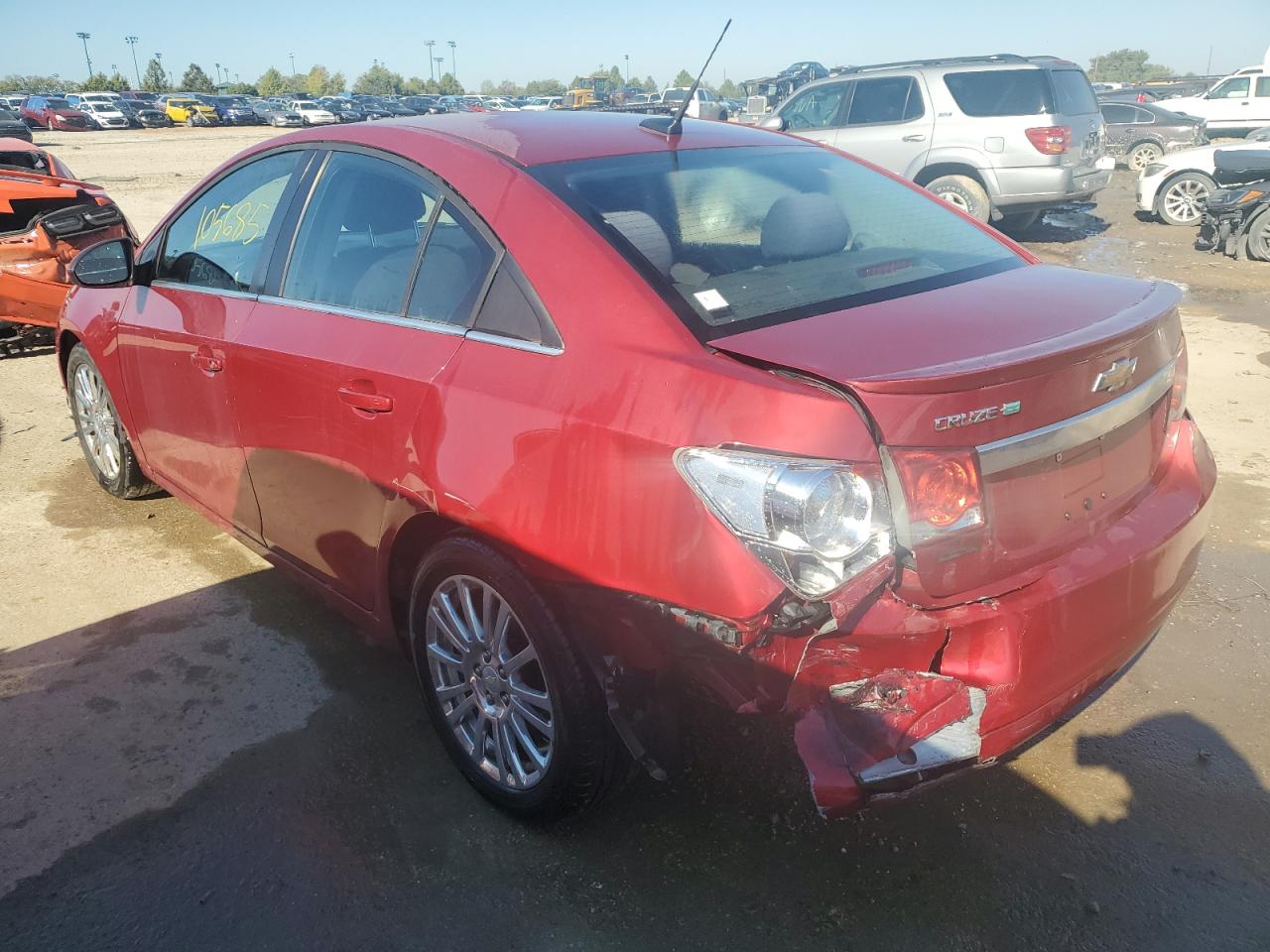 Изображение 2 2013 CHEVROLET CRUZE ECO 2013 с VIN 1G1PH5SB2D7302107