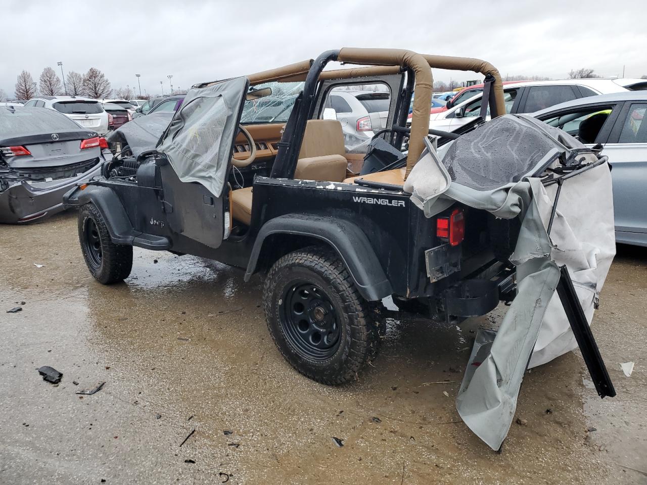 Obraz 2 z 1995 JEEP WRANGLER / YJ S 1995 z VIN 1J4FY19P4SP284164