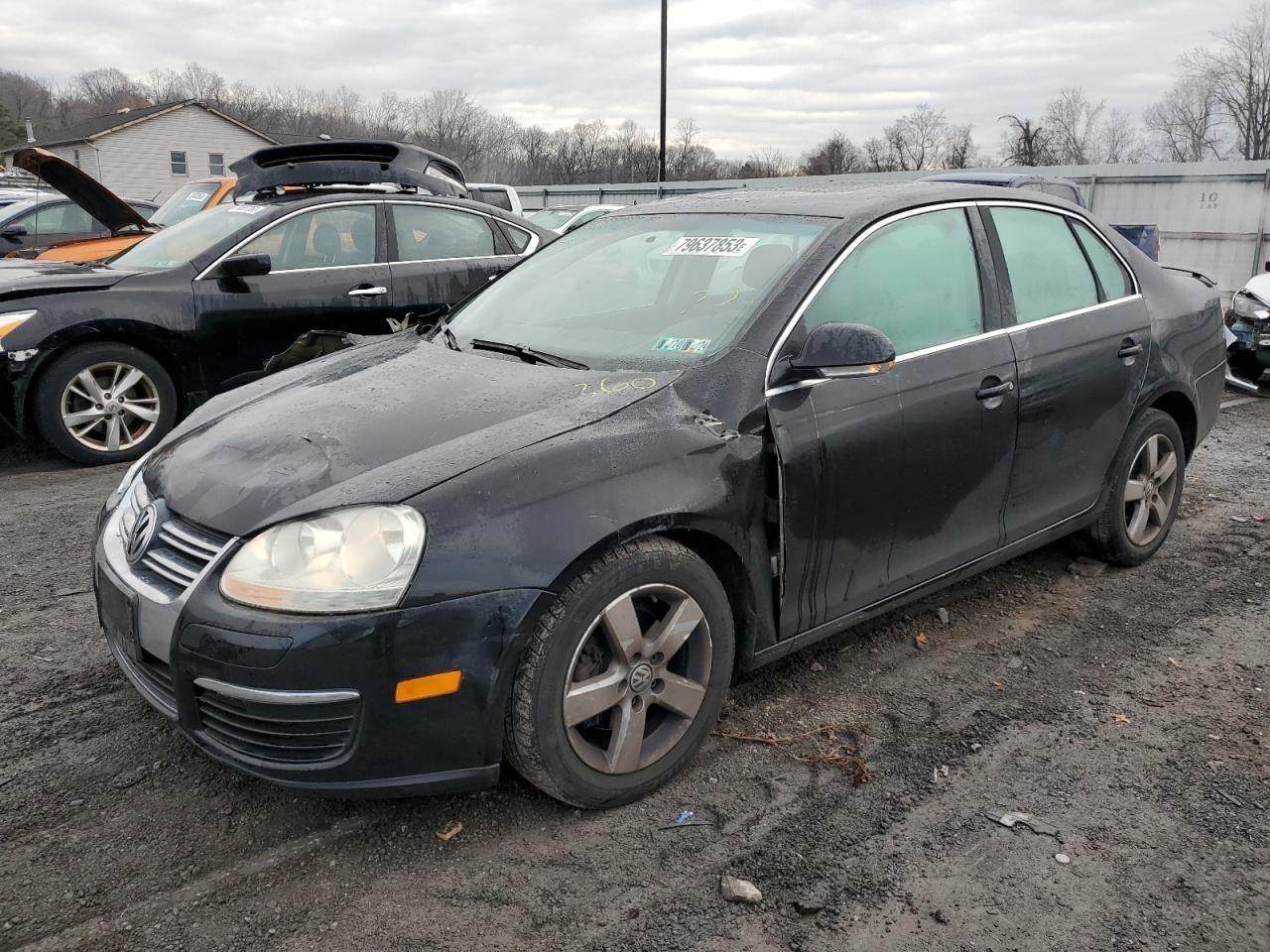 Image 1 of 2008 VOLKSWAGEN JETTA SE 2008 with VIN 3VWRZ71K08M103365