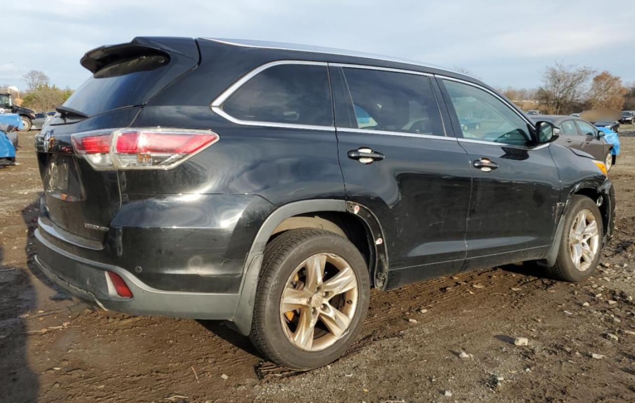 Obraz 3 z 2015 TOYOTA HIGHLANDER LIMITED 2015 z VIN 5TDDKRFH1FS208942