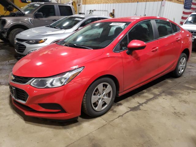 Image 1 of 2017 CHEVROLET CRUZE LS 2017 with VIN 1G1BC5SMXH7159875