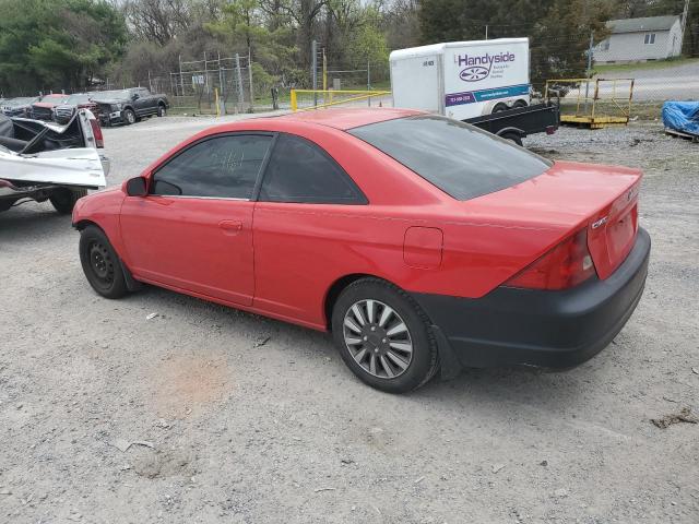 Изображение 2 2002 HONDA CIVIC EX 2002 с VIN 1HGEM229X2L097860