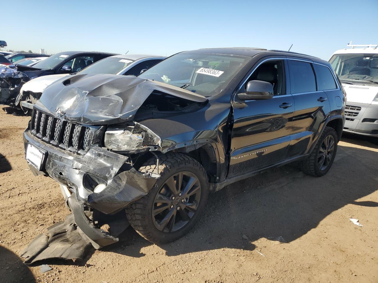 Image 1 of 2013 JEEP GRAND CHEROKEE LAREDO 2013 with VIN 1C4RJFAT9DC598920
