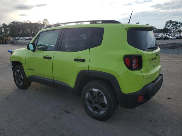Image 2 of 2018 JEEP RENEGADE SPORT 2018 with VIN ZACCJBAB8JPG88203