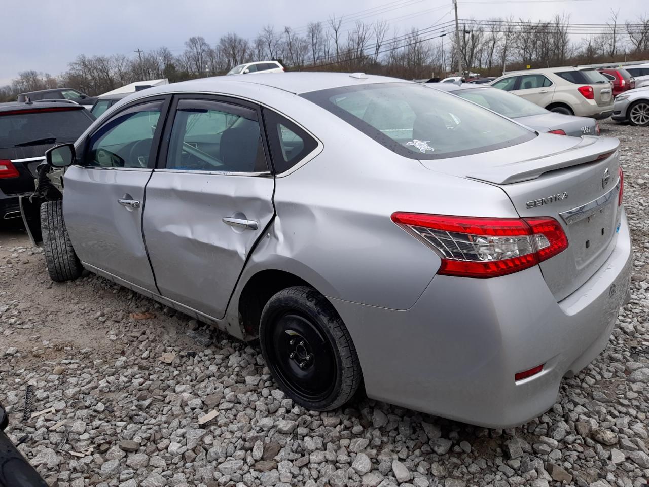 Image 2 of 2014 NISSAN SENTRA S 2014 with VIN 3N1AB7AP3EY287207
