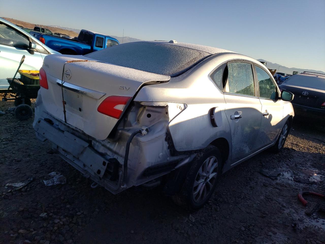 Image 3 of 2019 NISSAN SENTRA S 2019 with VIN 3N1AB7AP0KY307120