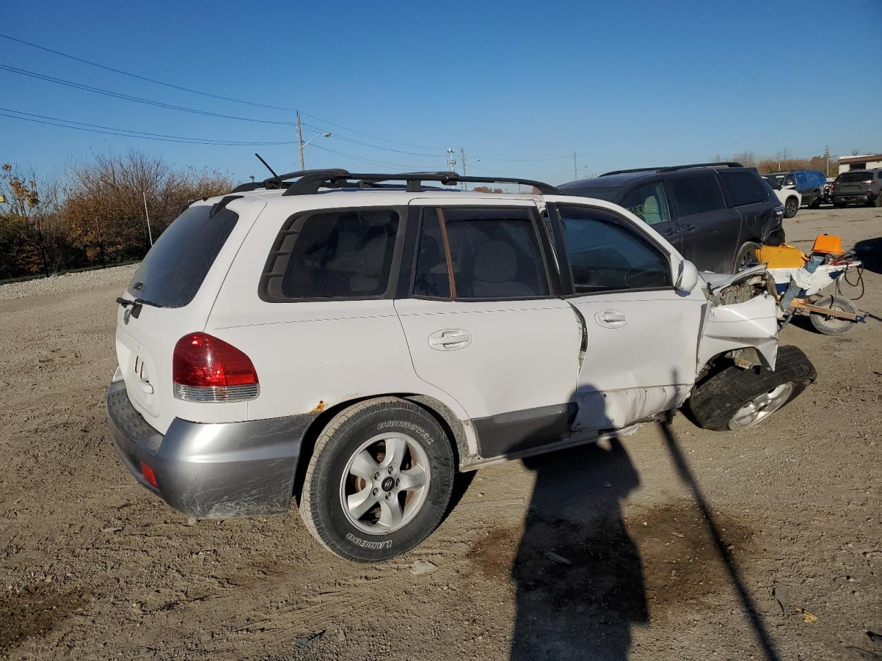 Image 3 of 2006 HYUNDAI SANTA FE GLS 2006 with VIN KM8SC13D26U091340