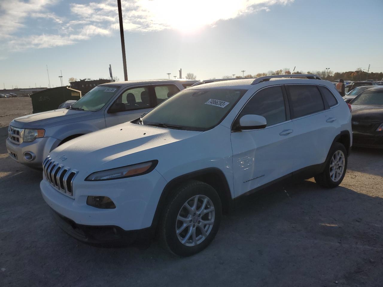 Image 1 of 2014 JEEP CHEROKEE LATITUDE 2014 with VIN 1C4PJLCB7EW185193