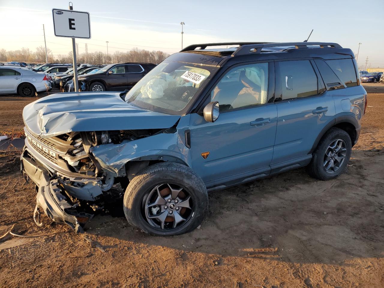 Image 1 of 2021 FORD BRONCO SPORT BADLANDS 2021 with VIN 3FMCR9D96MRA01283