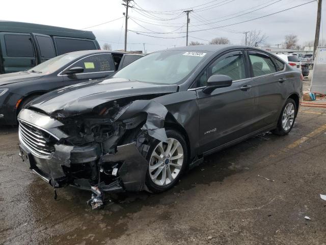 Изображение 1 2019 FORD FUSION SE 2019 с VIN 3FA6P0LU8KR164741