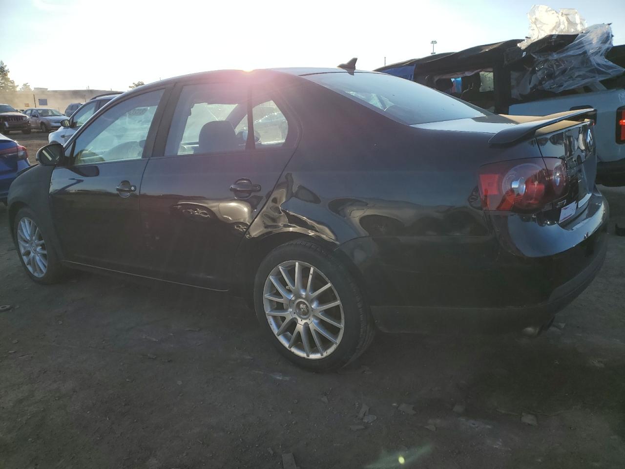Image 2 of 2008 VOLKSWAGEN JETTA WOLFSBURG 2008 with VIN 3VWRJ71K98M180372