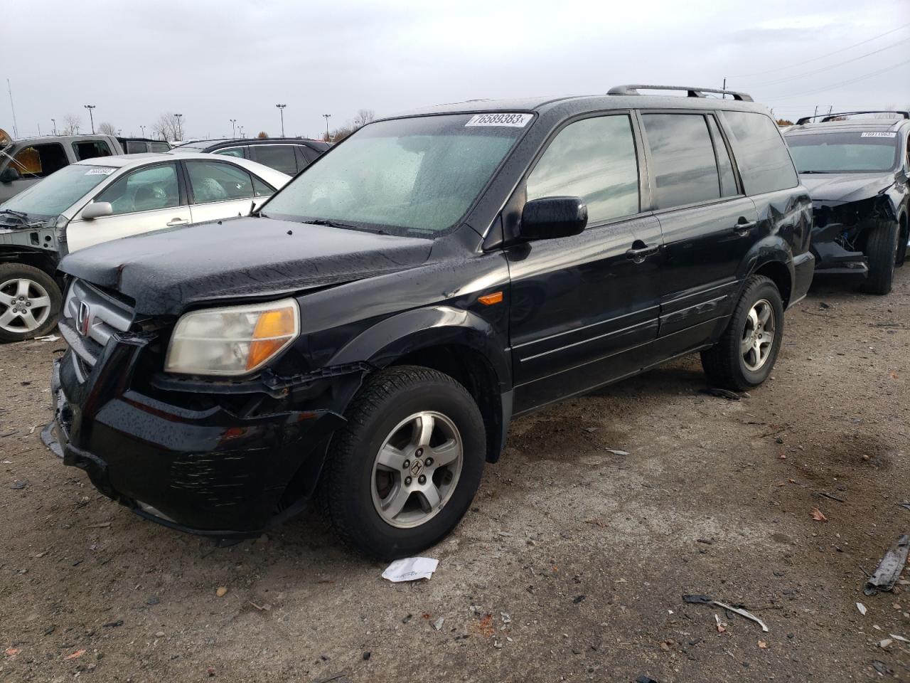 Image 1 of 2008 HONDA PILOT EXL 2008 with VIN 5FNYF18528B042853
