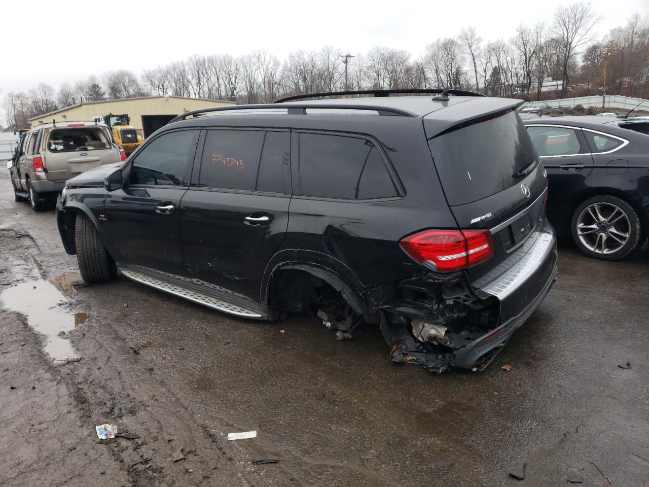Изображение 2 2019 MERCEDES-BENZ GLS 63 AMG 4MATIC 2019 с VIN 4JGDF7FE0KB199291