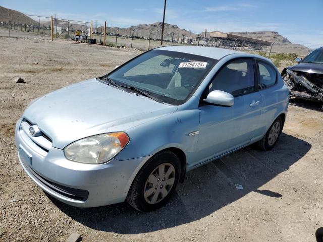 2010 HYUNDAI ACCENT BLUE 2010 image
