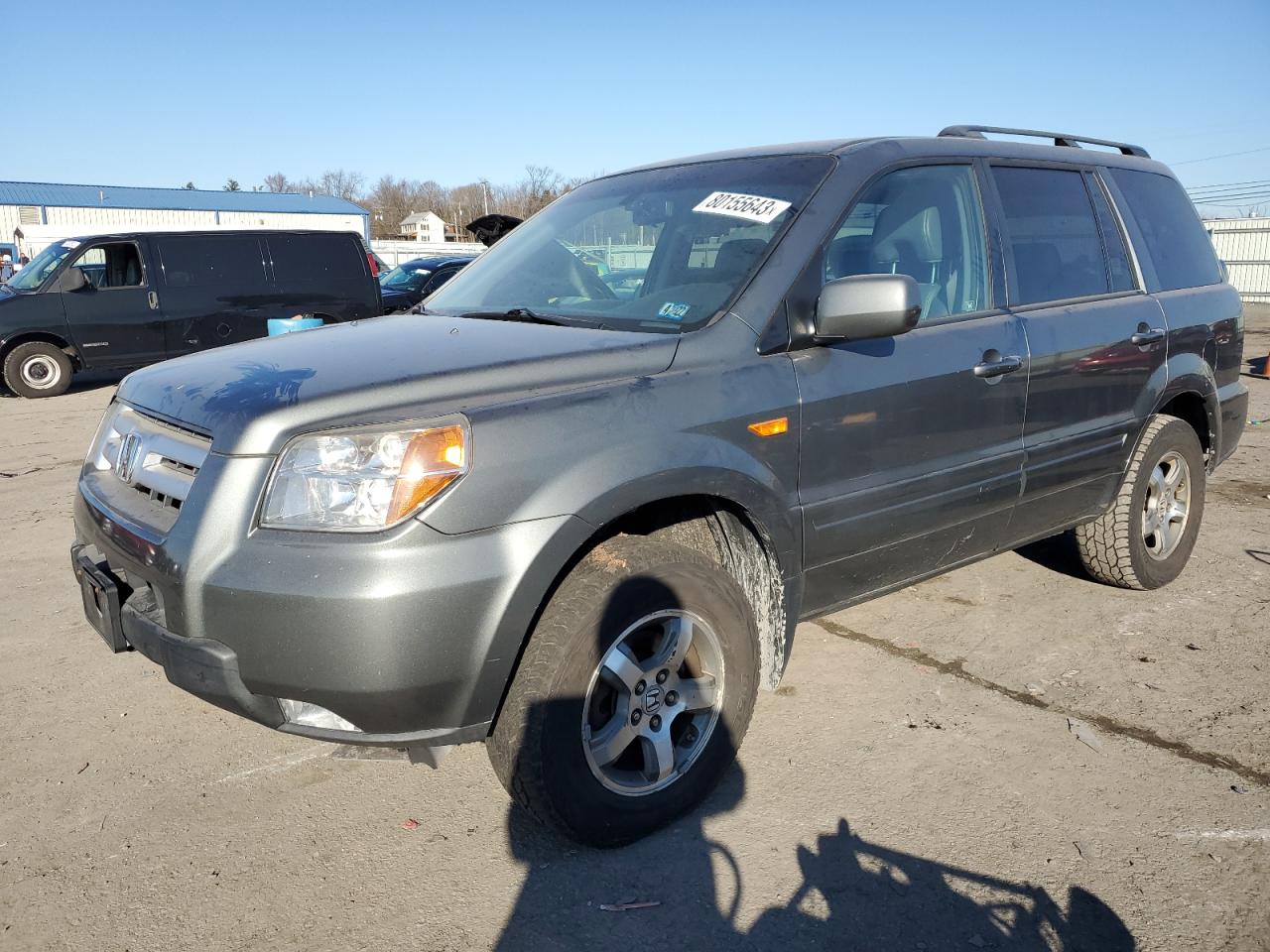 Image 1 of 2007 HONDA PILOT EXL 2007 with VIN 5FNYF18517B032474