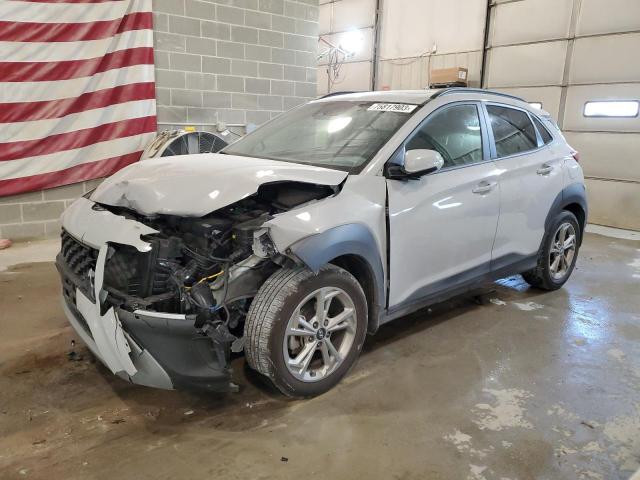 Image 1 of 2022 HYUNDAI KONA SEL 2022 with VIN KM8K32AB7NU820910