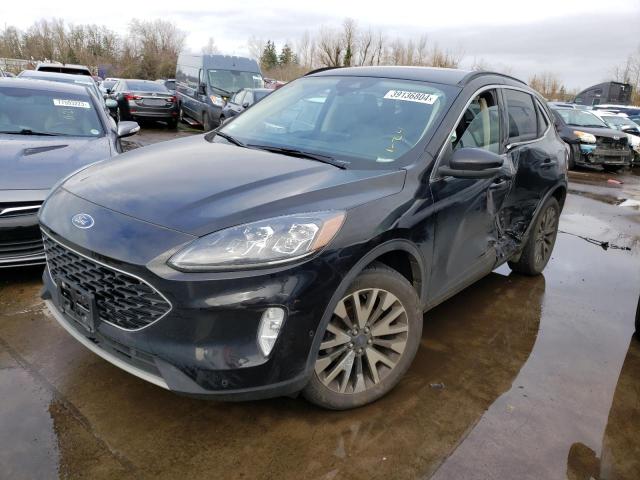 Image 1 of 2020 FORD ESCAPE TITANIUM 2020 with VIN 1FMCU9J92LUB09121